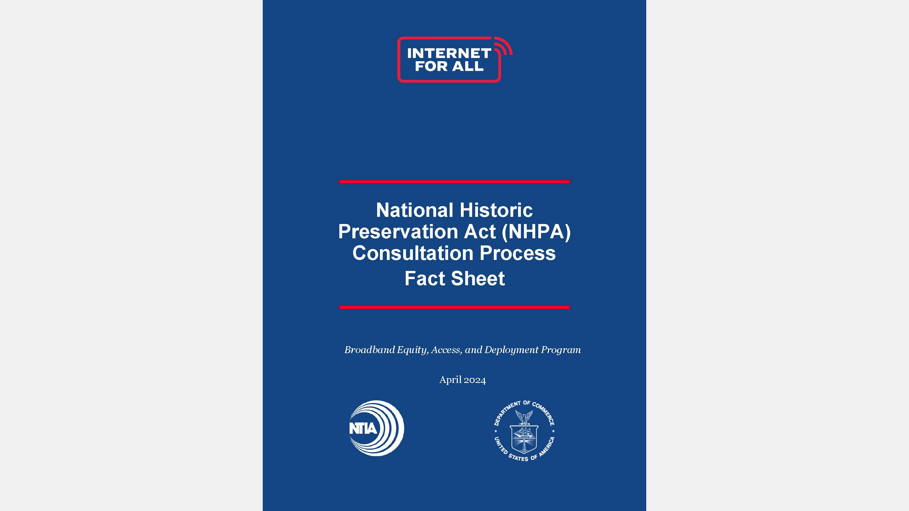 NHPA Consultation Process Fact Sheet