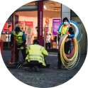Fiber install