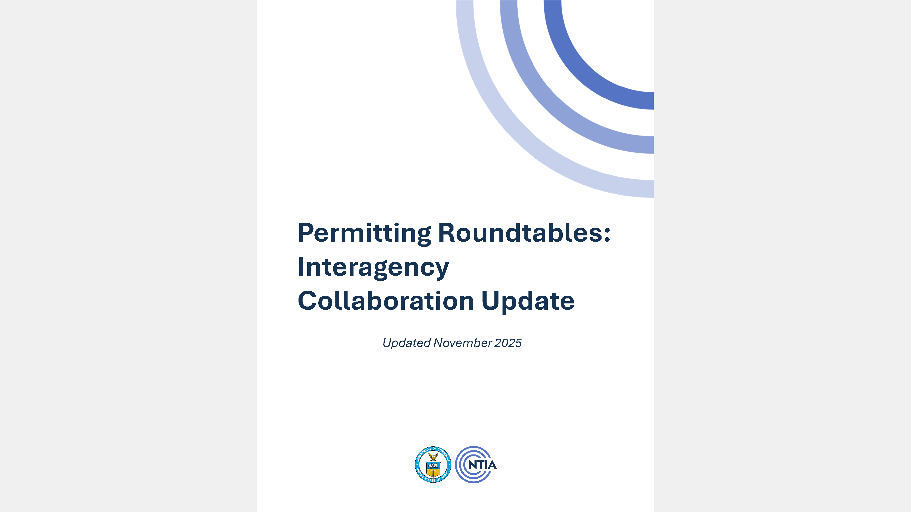 Permitting Roundtables